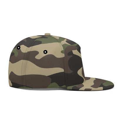 Camo Snapback | Classic Green Camouflage