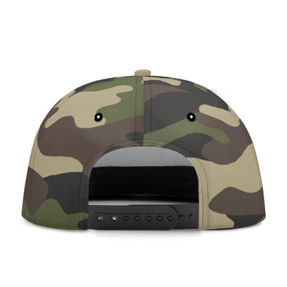 Camo Snapback | Classic Green Camouflage