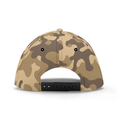 Camo Baseball Cap | Khaki Camouflage Hat