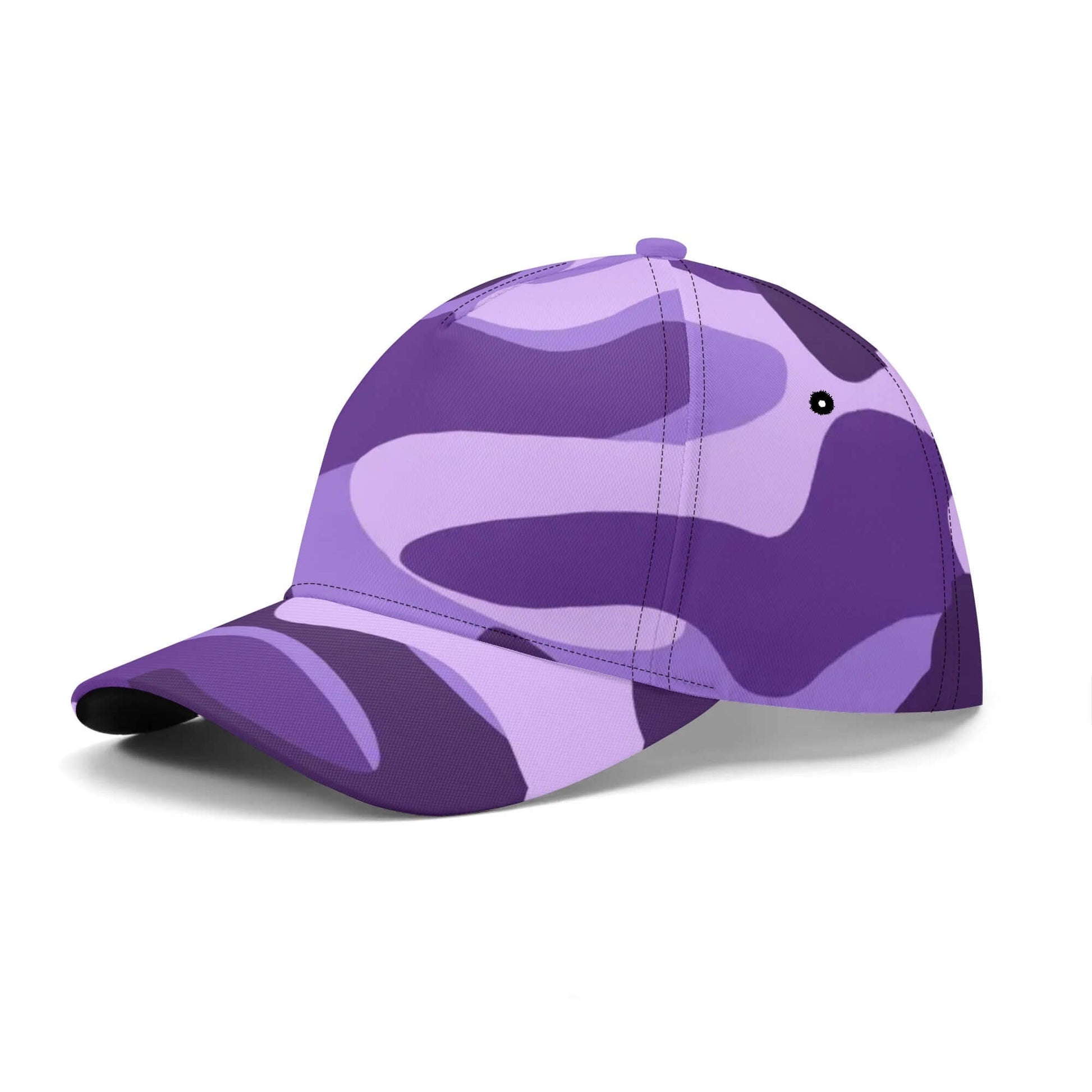 Camo Baseball Cap | Purple, Blue & Mauve Camouflage Hat