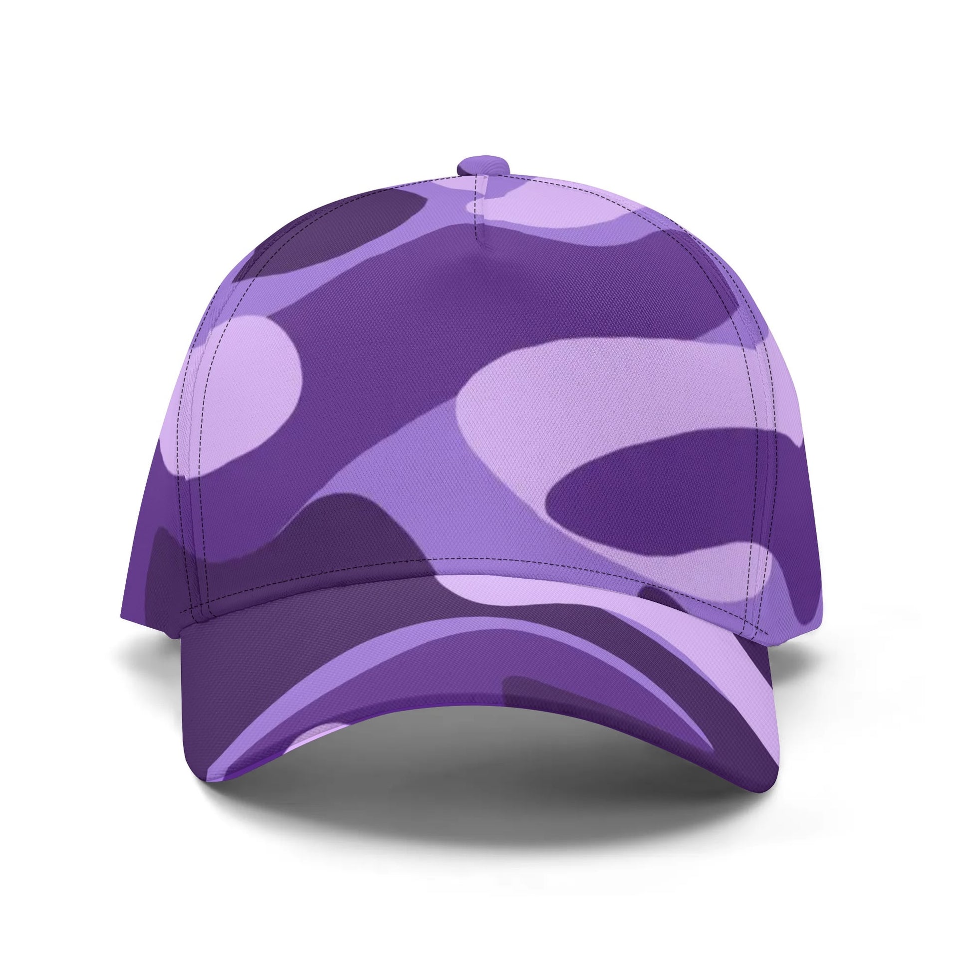 Camo Baseball Cap | Purple, Blue & Mauve Camouflage Hat