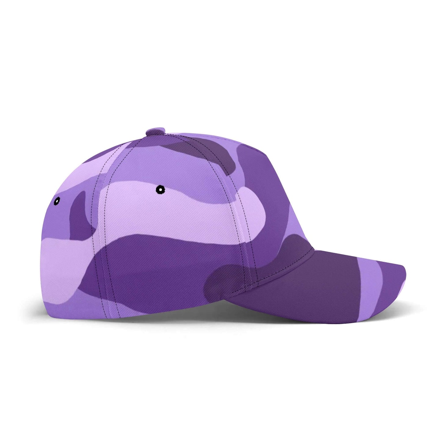 Camo Baseball Cap | Purple, Blue & Mauve Camouflage Hat