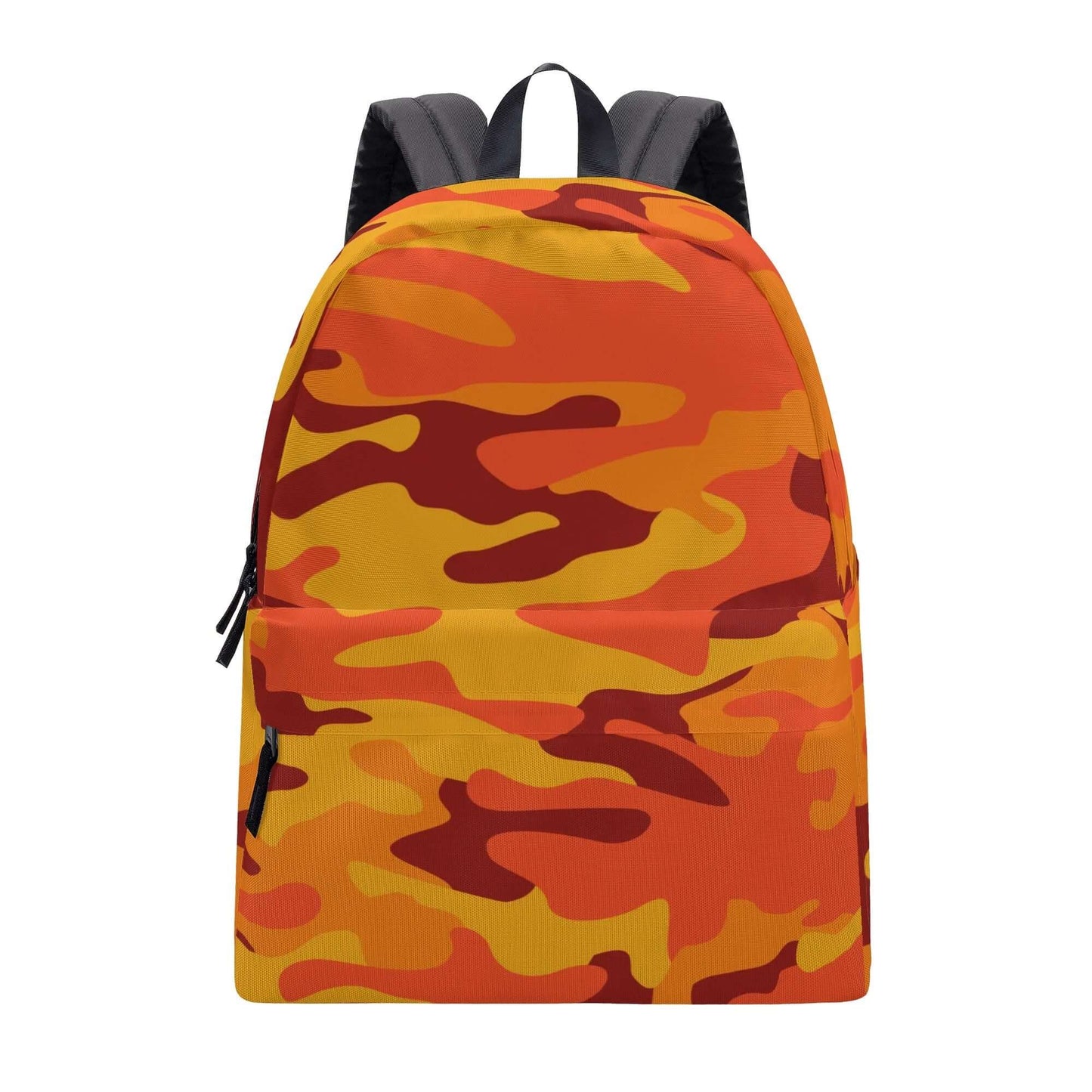 Camo Backpack | Orange & Red Camouflage