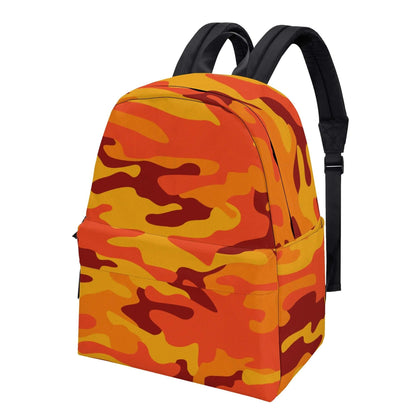 Camo Backpack | Orange & Red Camouflage