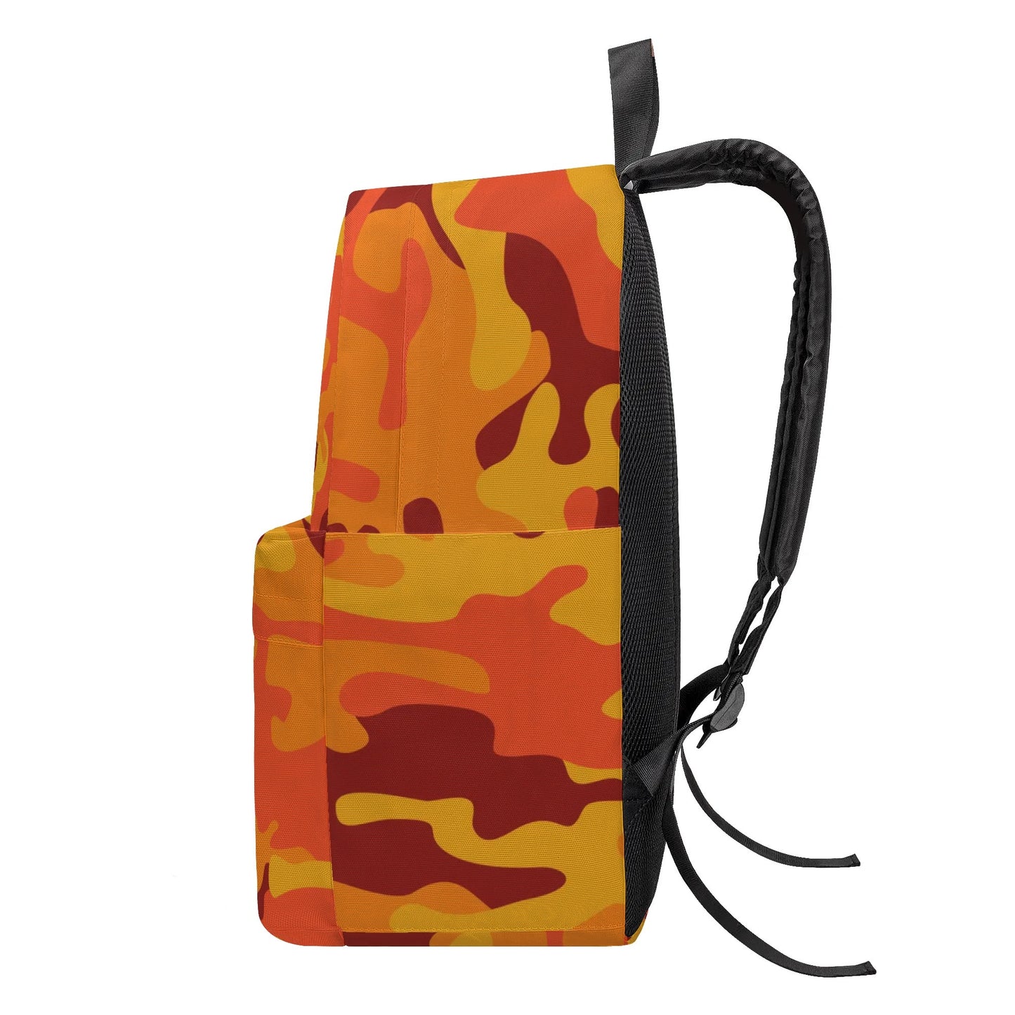 Camo Backpack | Orange & Red Camouflage