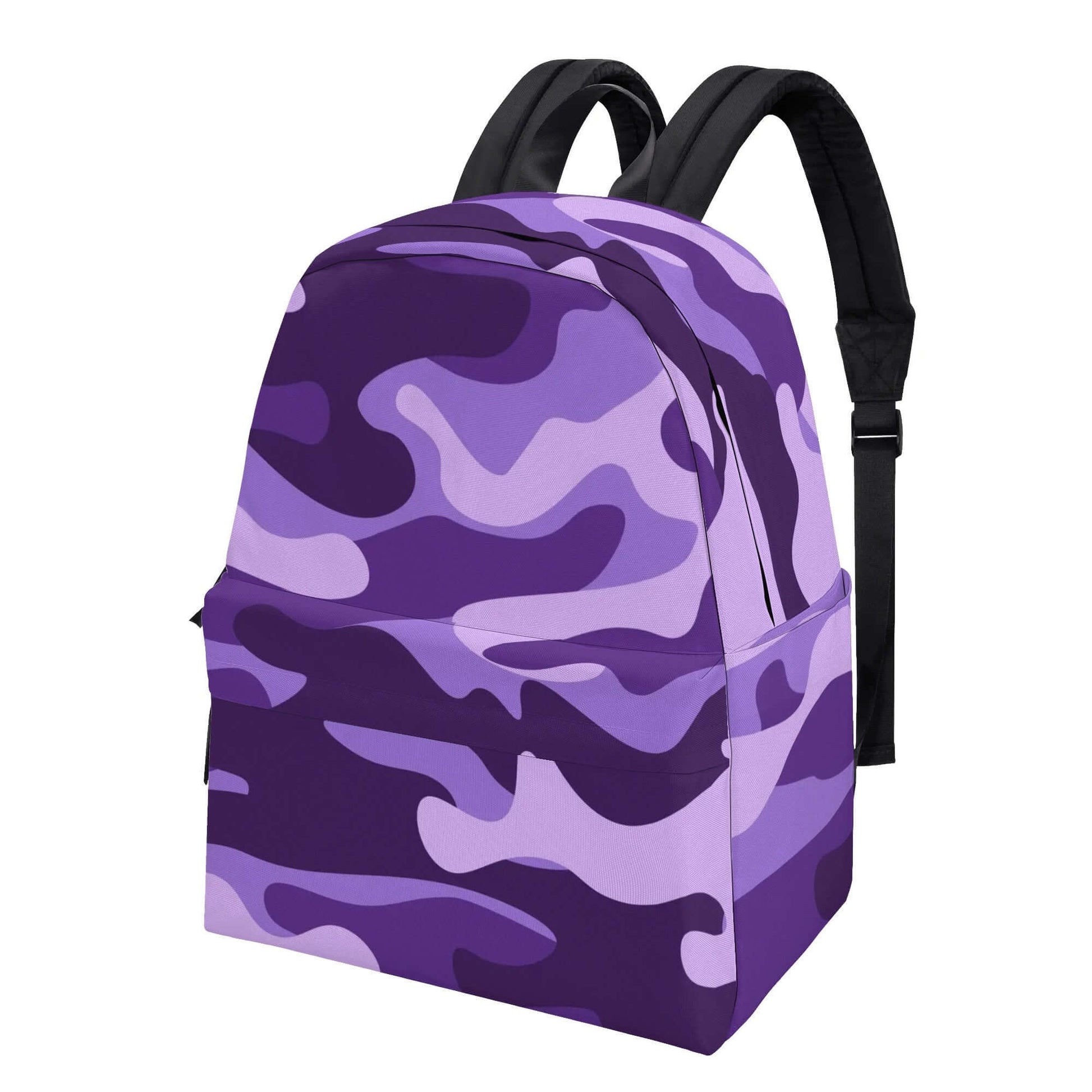 Camo Backpack | Purple, Blue & Mauve Camouflage