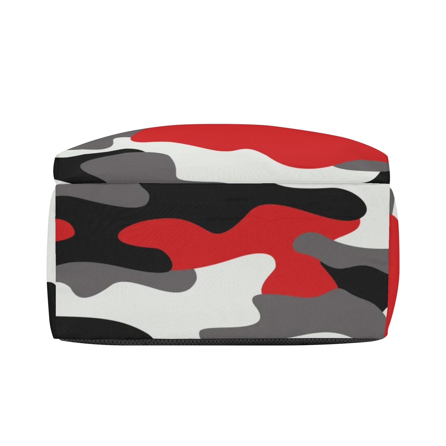 Camo Backpack | Red, Black & White Camouflage