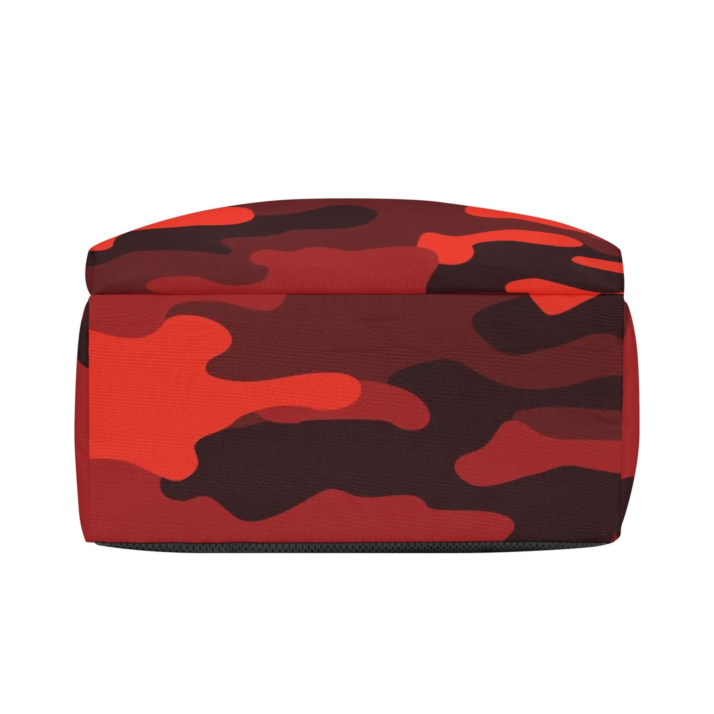 Camo Backpack | Scarlet Red & Black Camouflage