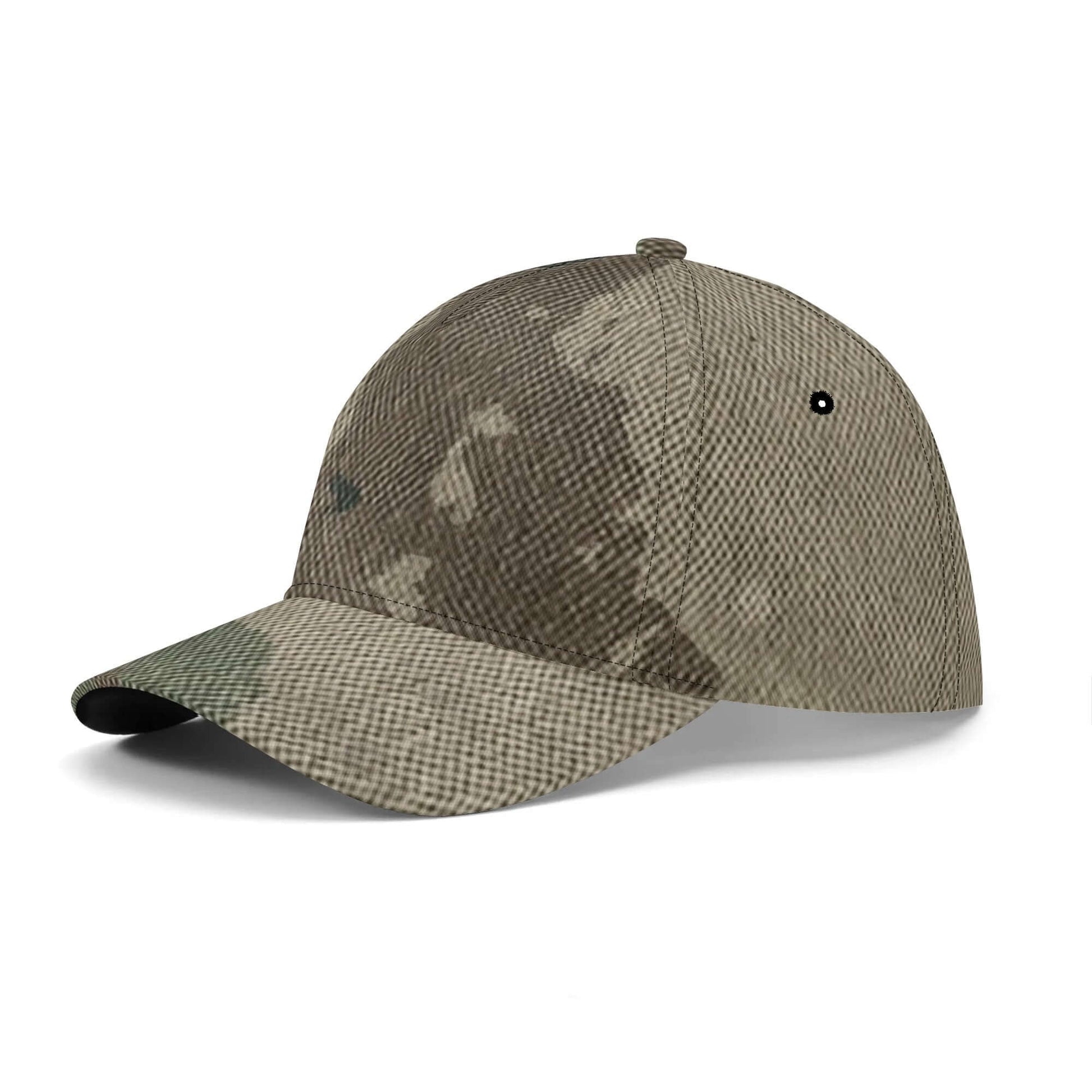 Camo Baseball Cap | Dirty Old Brown Camouflage