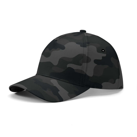 Camo Baseball Cap | Black Camouflage