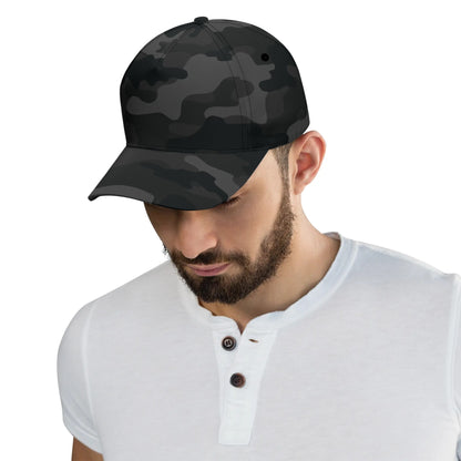 Camo Baseball Cap | Black Camouflage