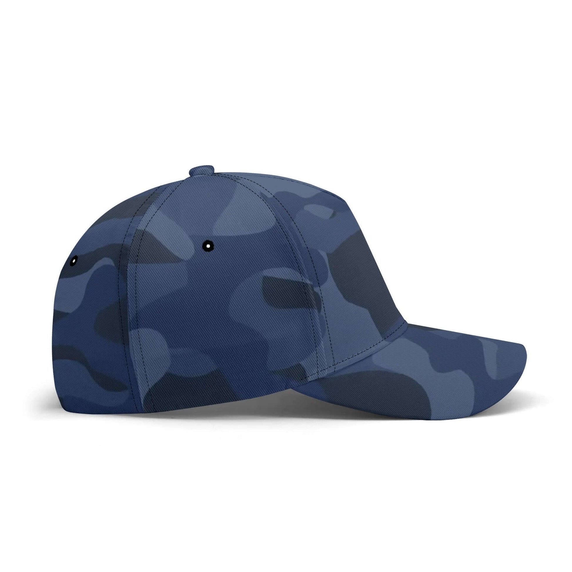 Camo Baseball Cap | Deep Blue Camouflage