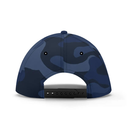 Camo Baseball Cap | Deep Blue Camouflage