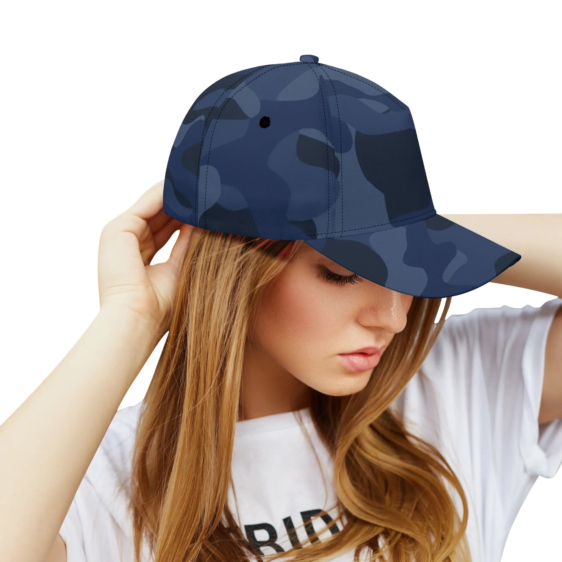 Camo Baseball Cap | Deep Blue Camouflage