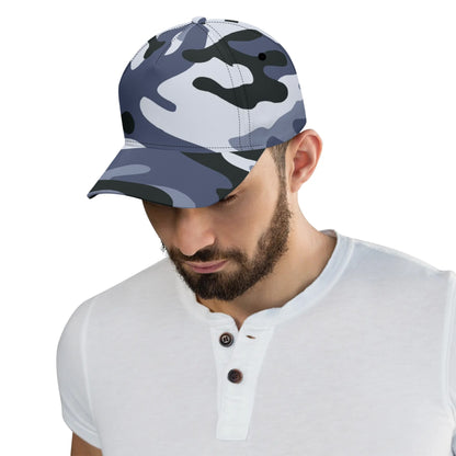 Camo Baseball Cap | Light Blue Camouflage