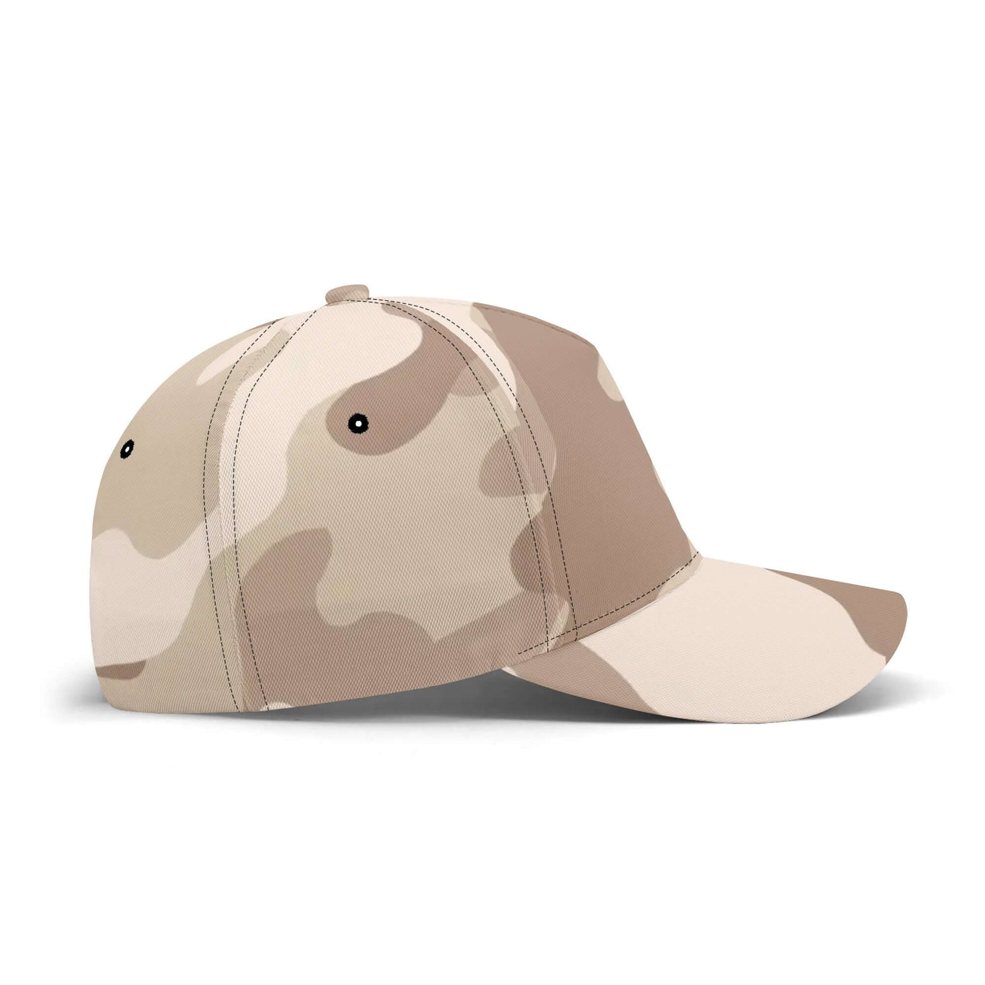 Camo Baseball Cap | Desert Brown Camouflage