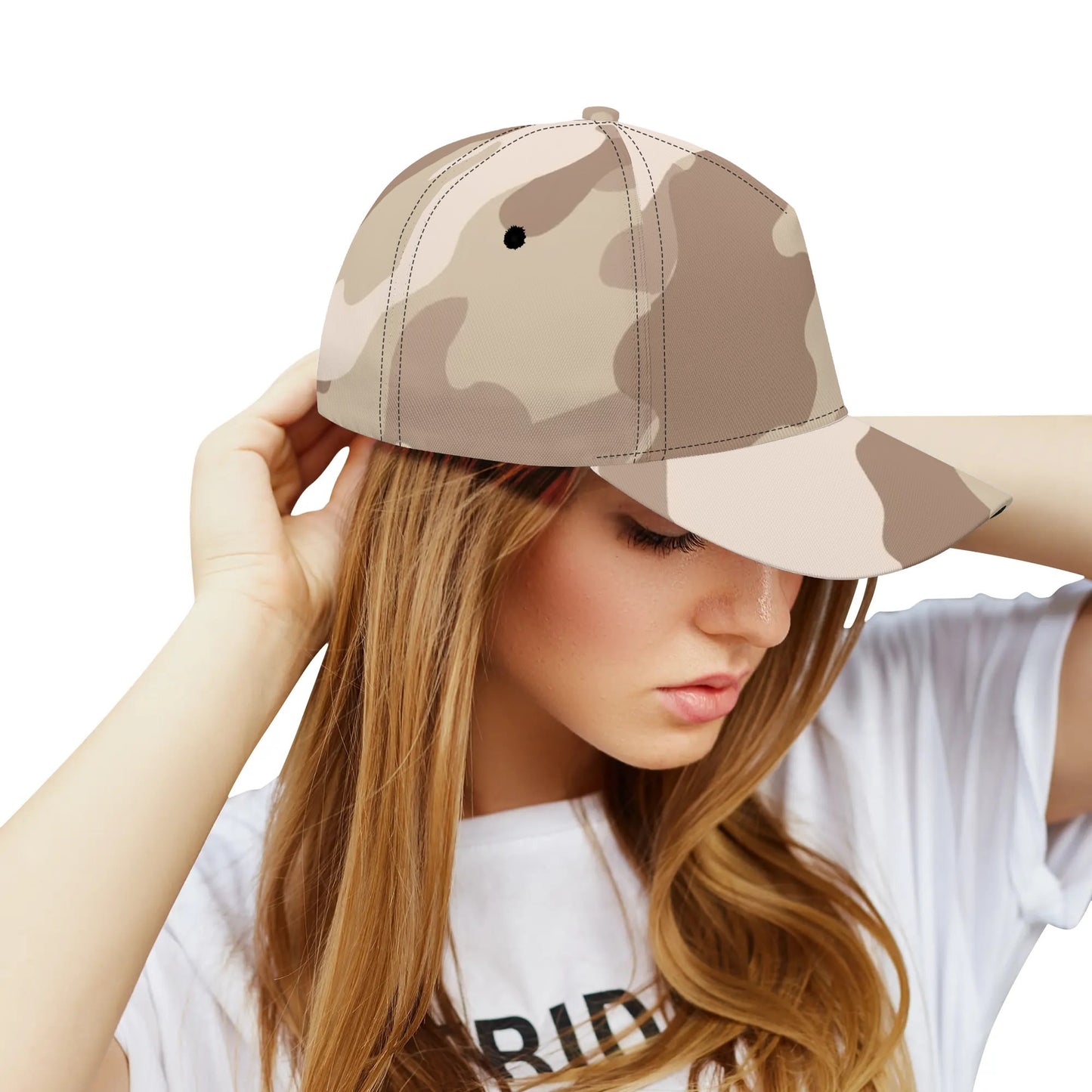 Camo Baseball Cap | Desert Brown Camouflage