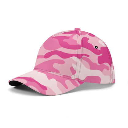 Camo Baseball Cap | Lavender Pink Camouflage