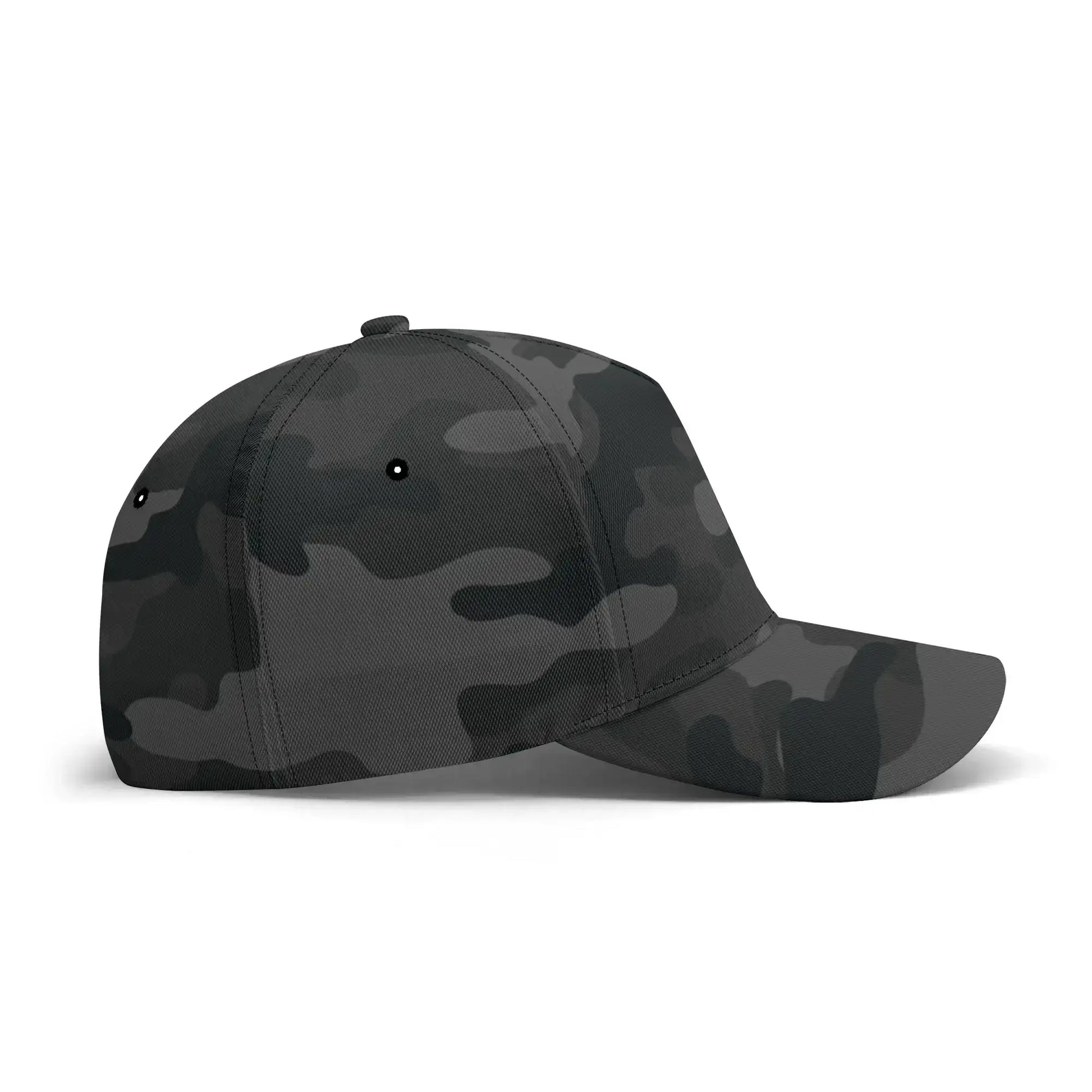 Camo Baseball Cap | Black Camouflage