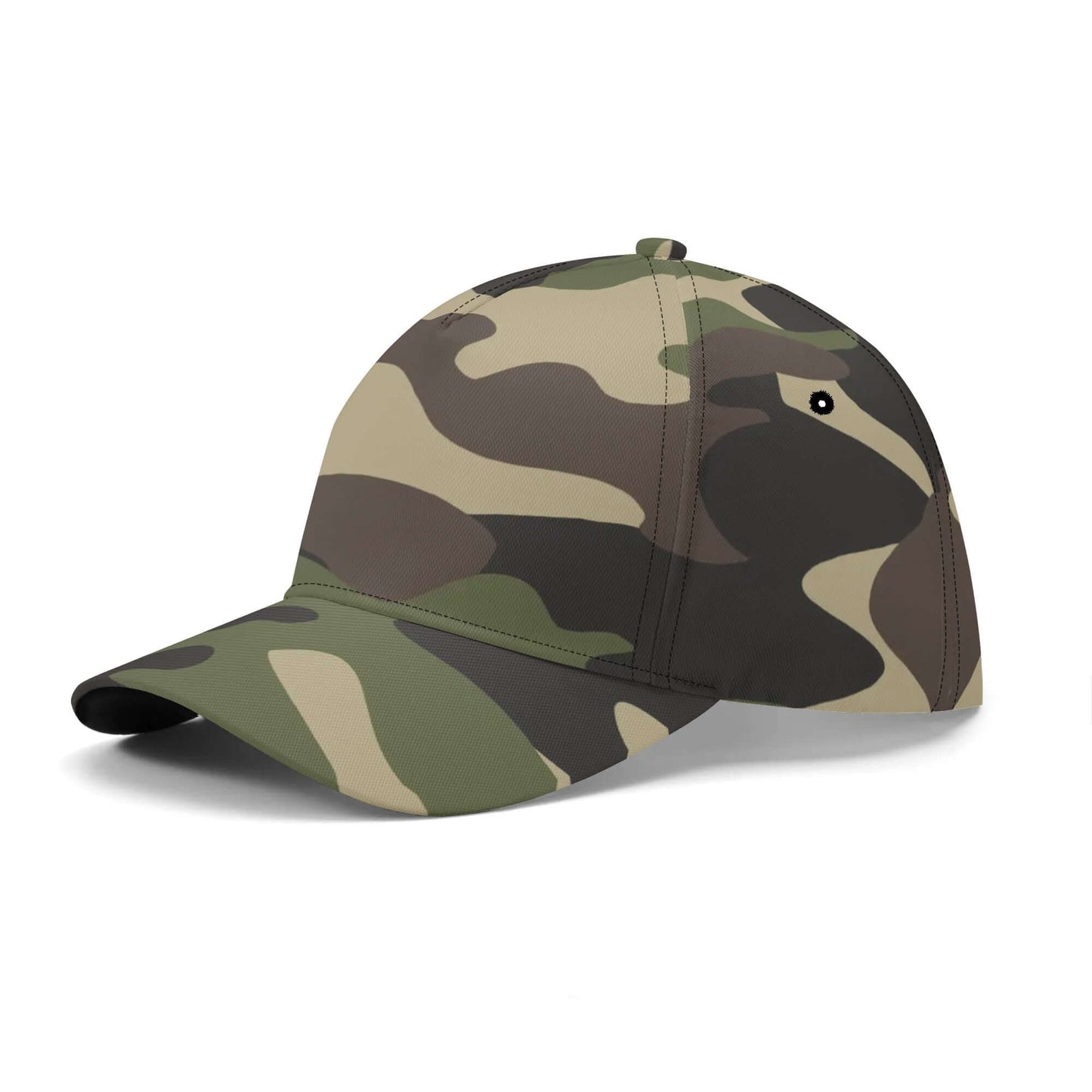 Camo Baseball Cap | Classic Green Camouflage