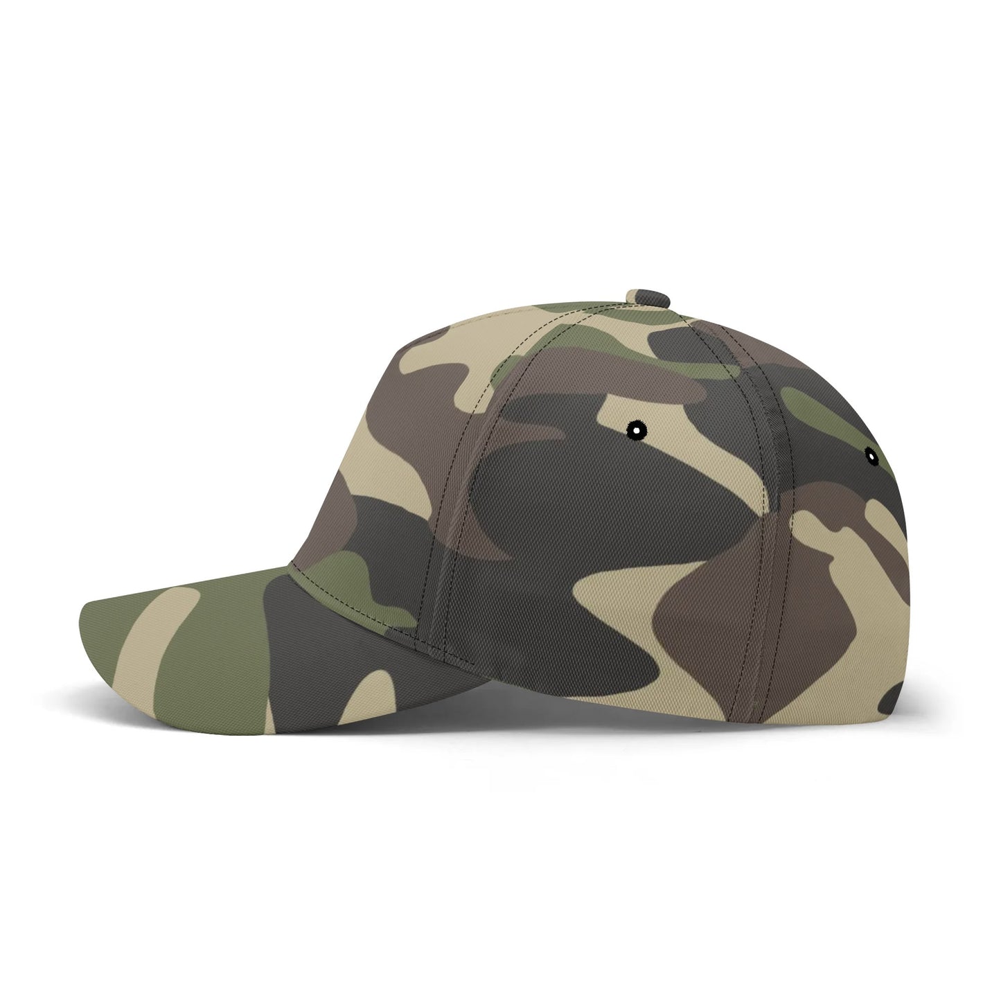 Camo Baseball Cap | Classic Green Camouflage