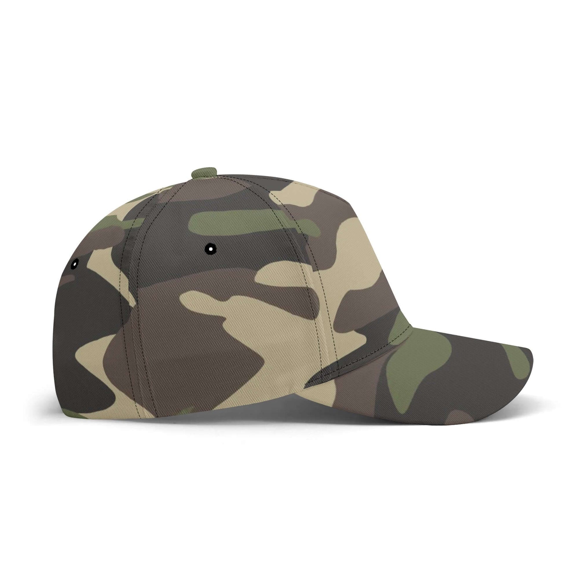 Camo Baseball Cap | Classic Green Camouflage