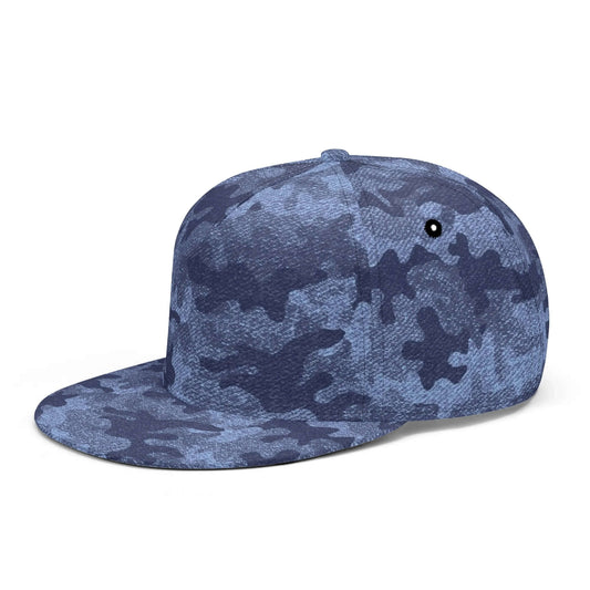 Camo Snapback | Denim Blue Camouflage