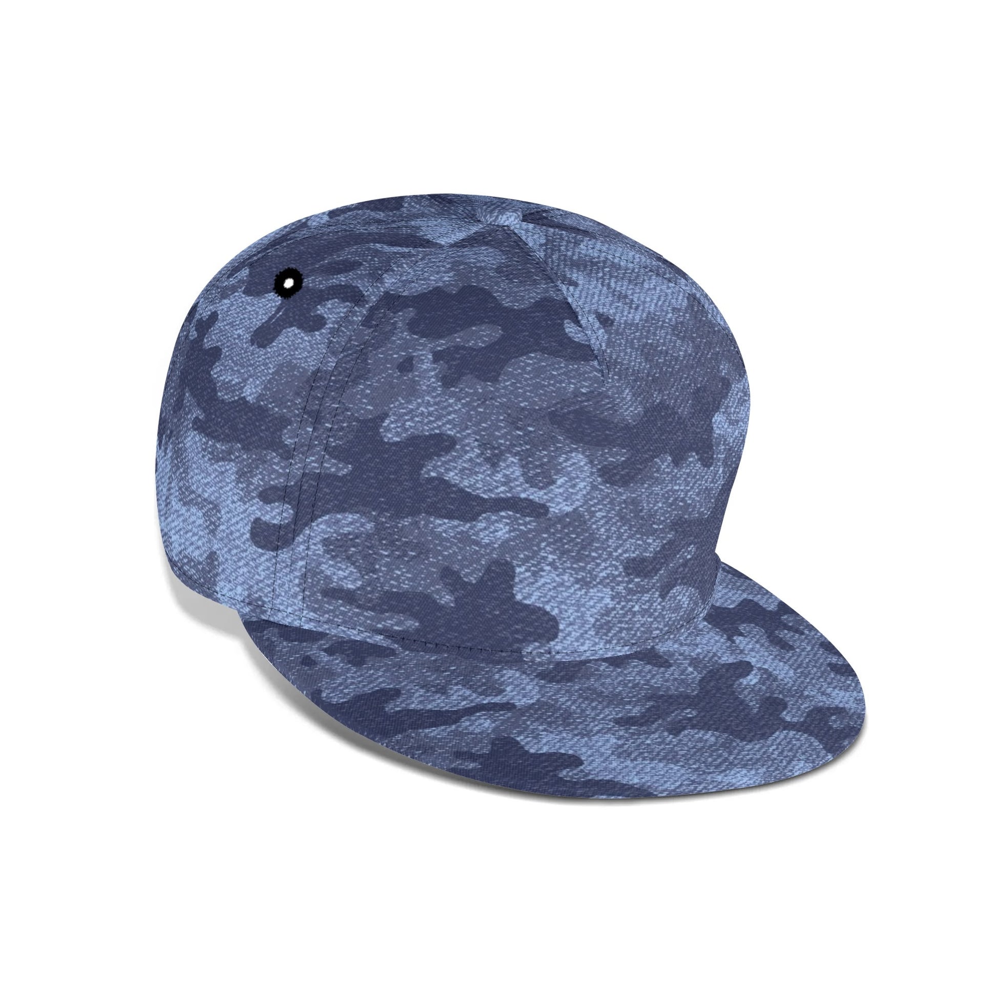 Camo Snapback | Denim Blue Camouflage