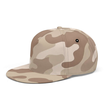 Camo Snapback | Desert Brown Camouflage