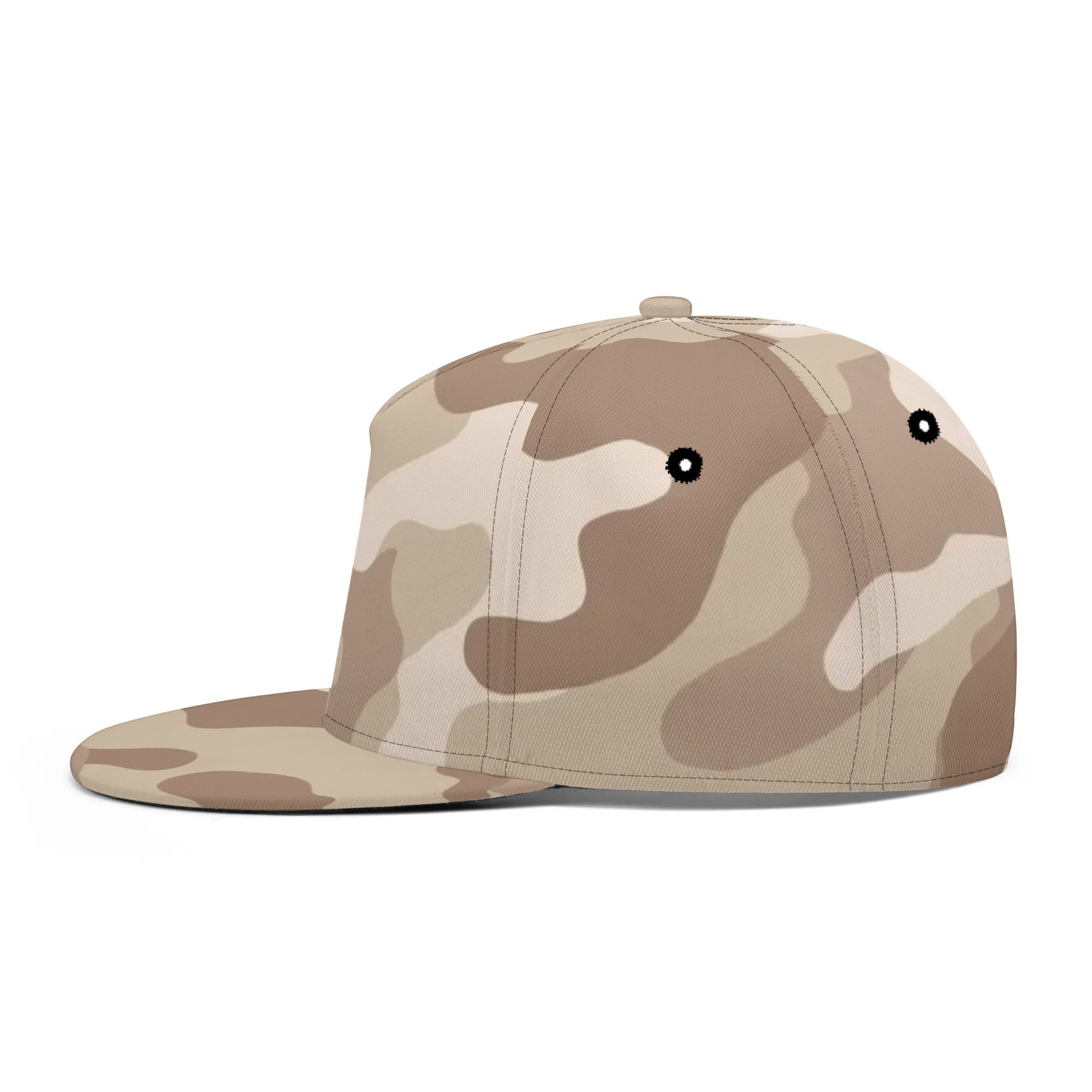 Camo Snapback | Desert Brown Camouflage