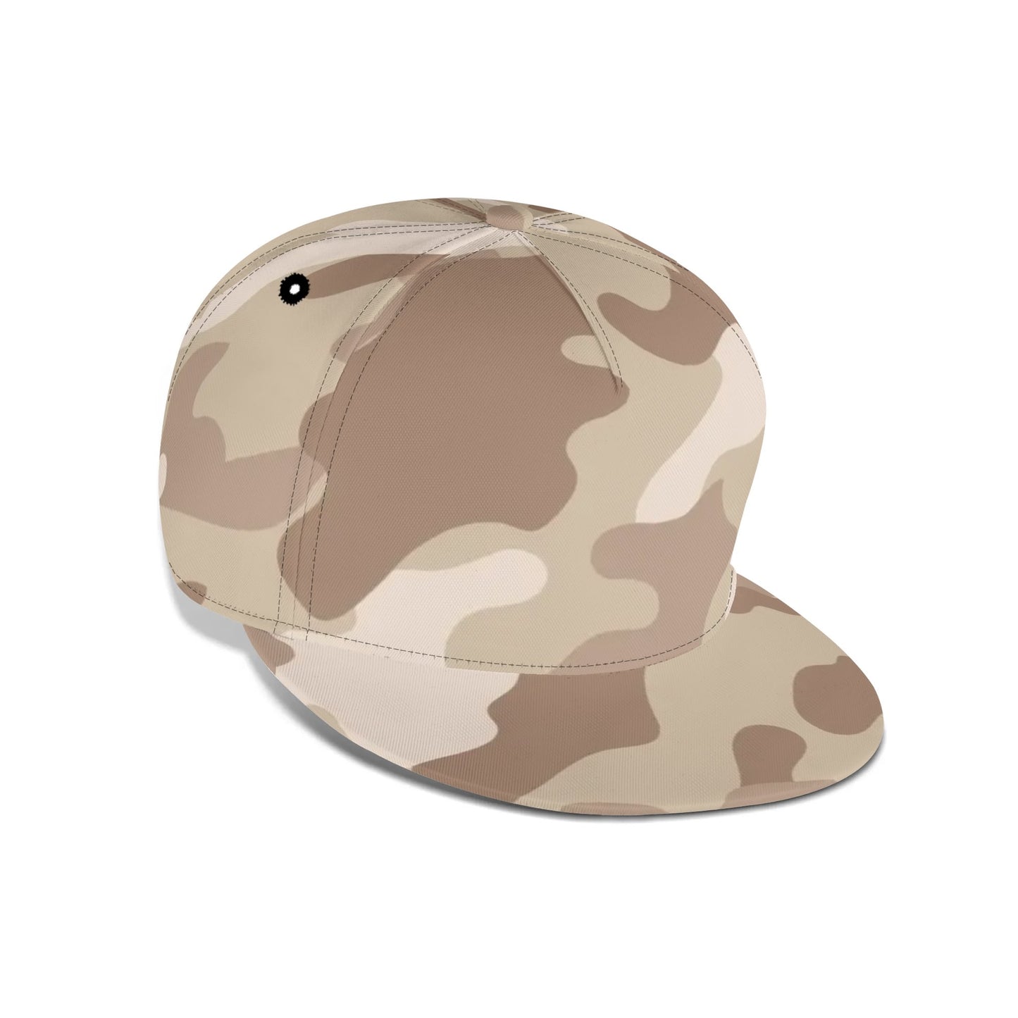 Camo Snapback | Desert Brown Camouflage