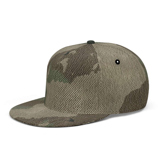 Camo Snapback | Dirty Old Brown Camouflage