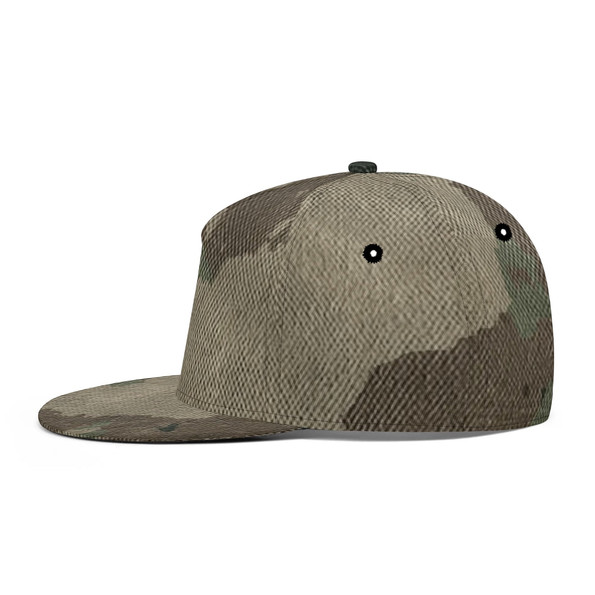 Camo Snapback | Dirty Old Brown Camouflage