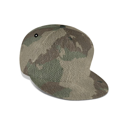 Camo Snapback | Dirty Old Brown Camouflage