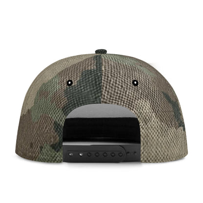 Camo Snapback | Dirty Old Brown Camouflage