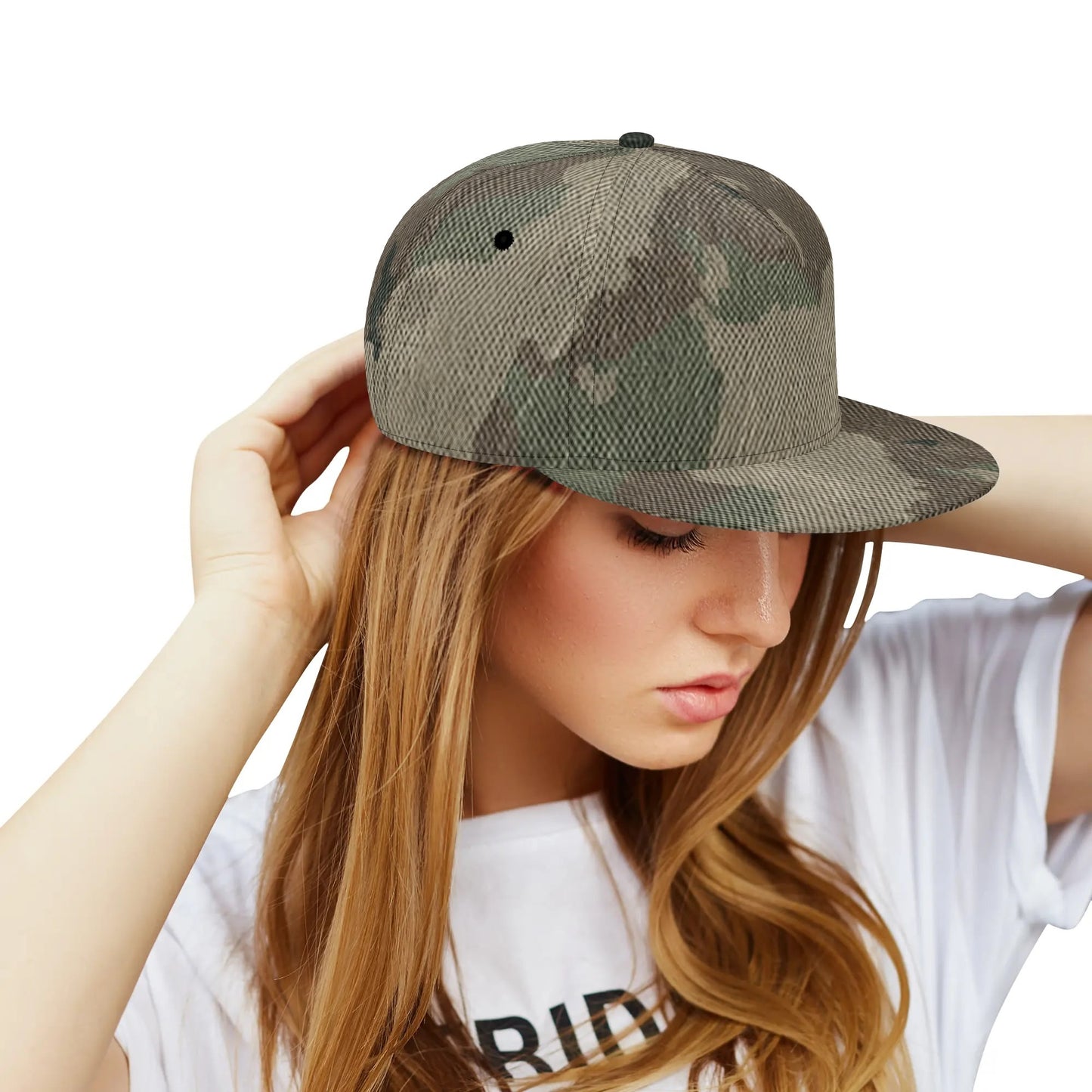 Camo Snapback | Dirty Old Brown Camouflage