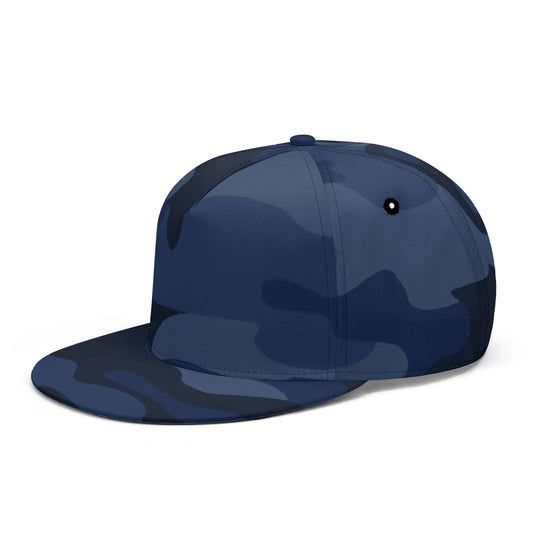 Camo Snapback | Deep Blue Camouflage