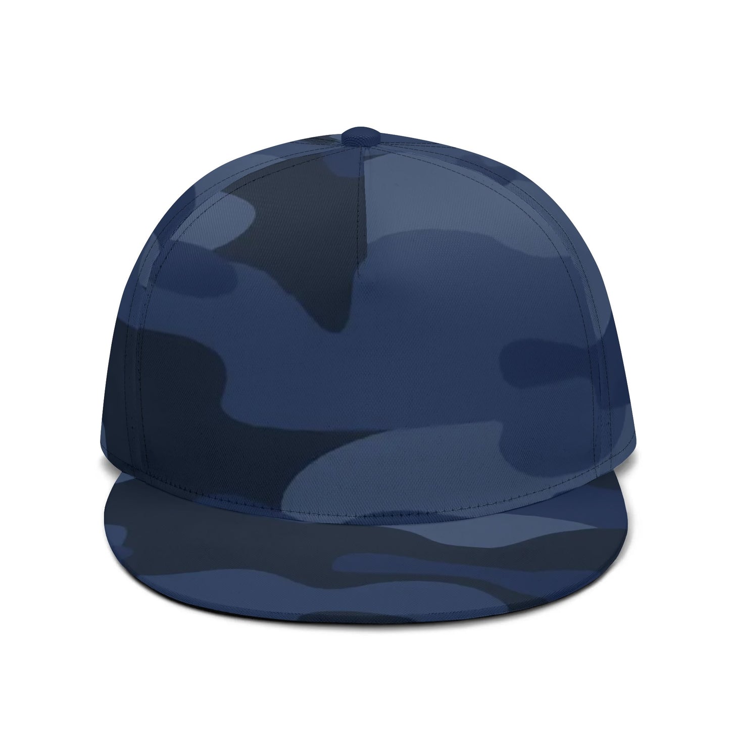 Camo Snapback | Deep Blue Camouflage