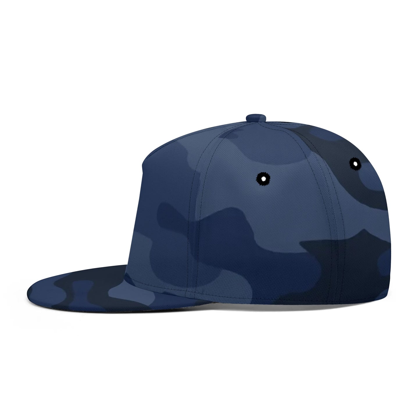 Camo Snapback | Deep Blue Camouflage