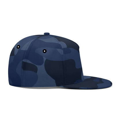 Camo Snapback | Deep Blue Camouflage