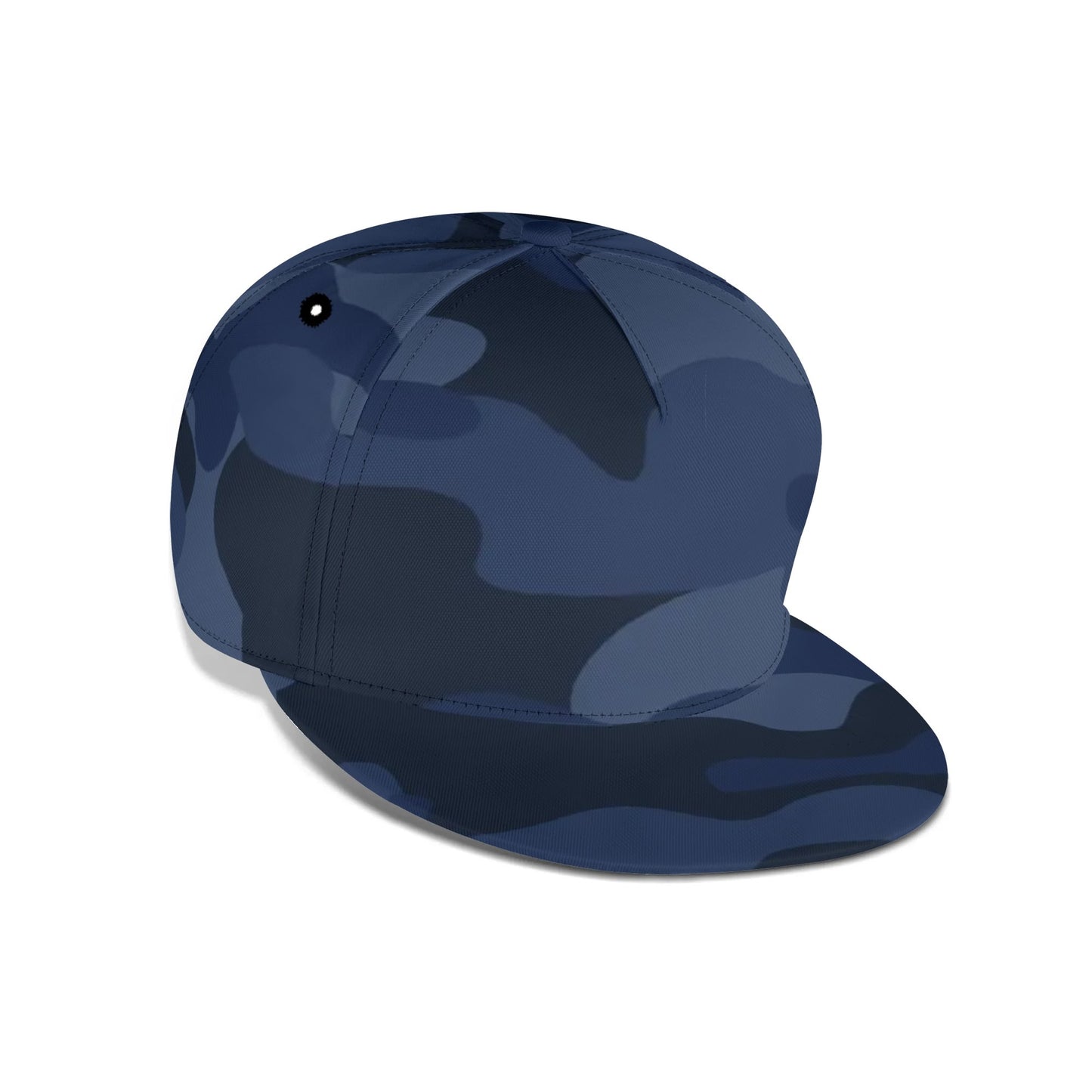 Camo Snapback | Deep Blue Camouflage