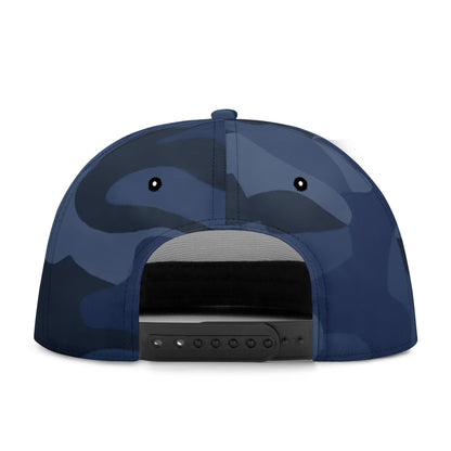 Camo Snapback | Deep Blue Camouflage