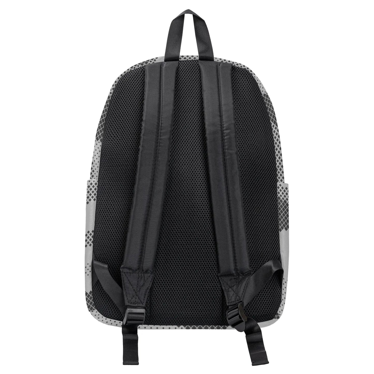 Camo Backpack | Black & White Digital Dotted