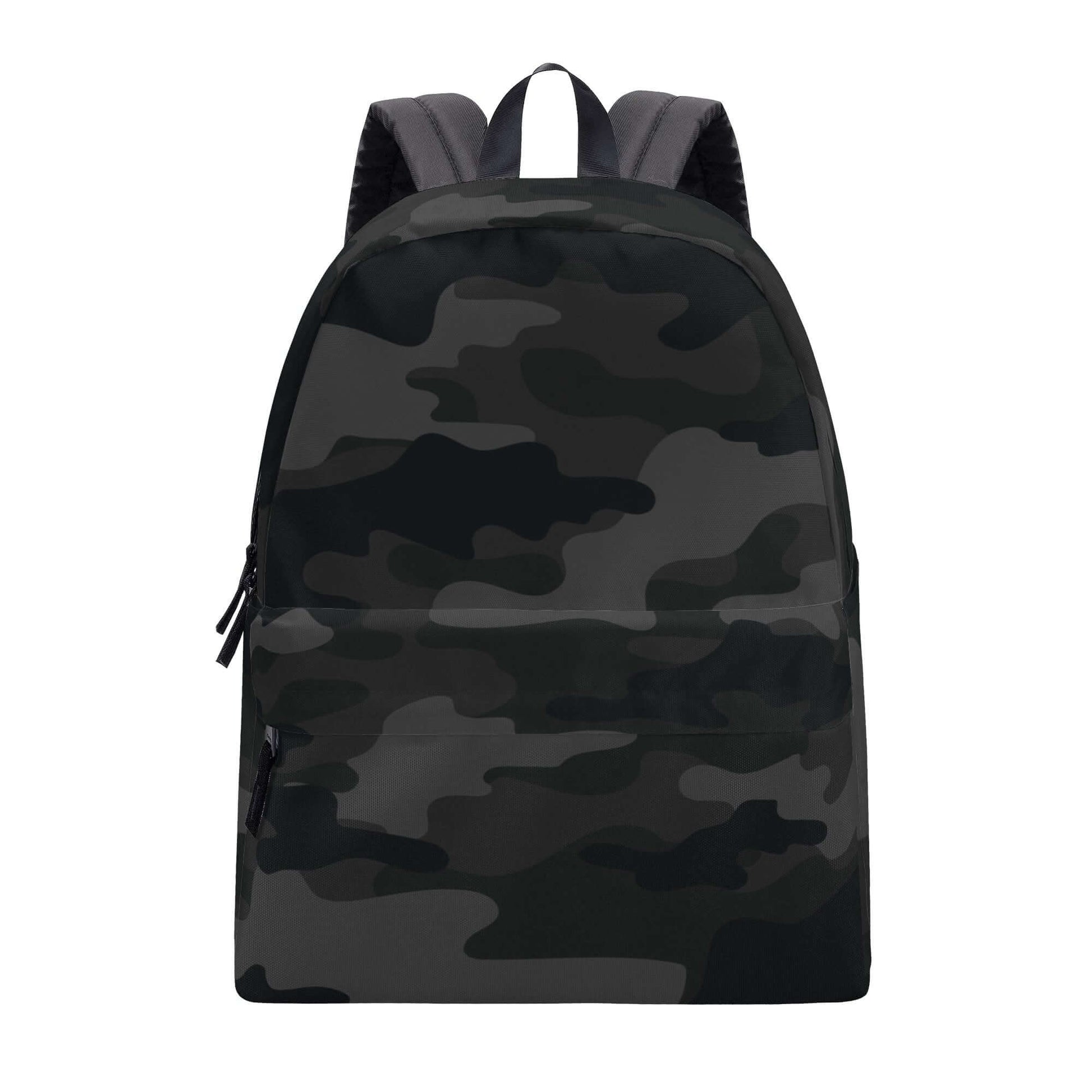 Camo Backpack | Black Camouflage