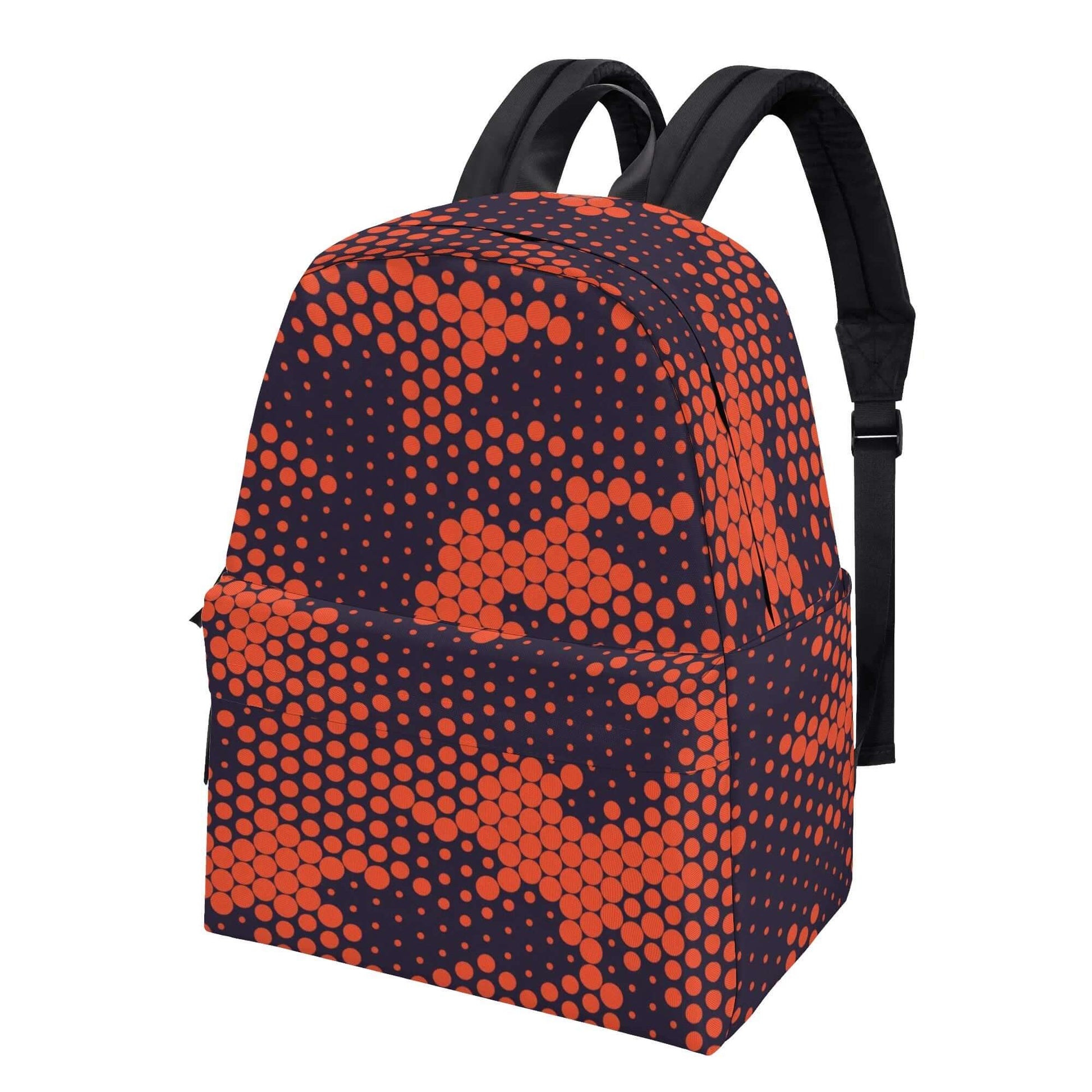 Camo Backpack | Orange & Blue Digital Camouflage