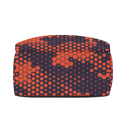 Camo Backpack | Orange & Blue Digital Camouflage