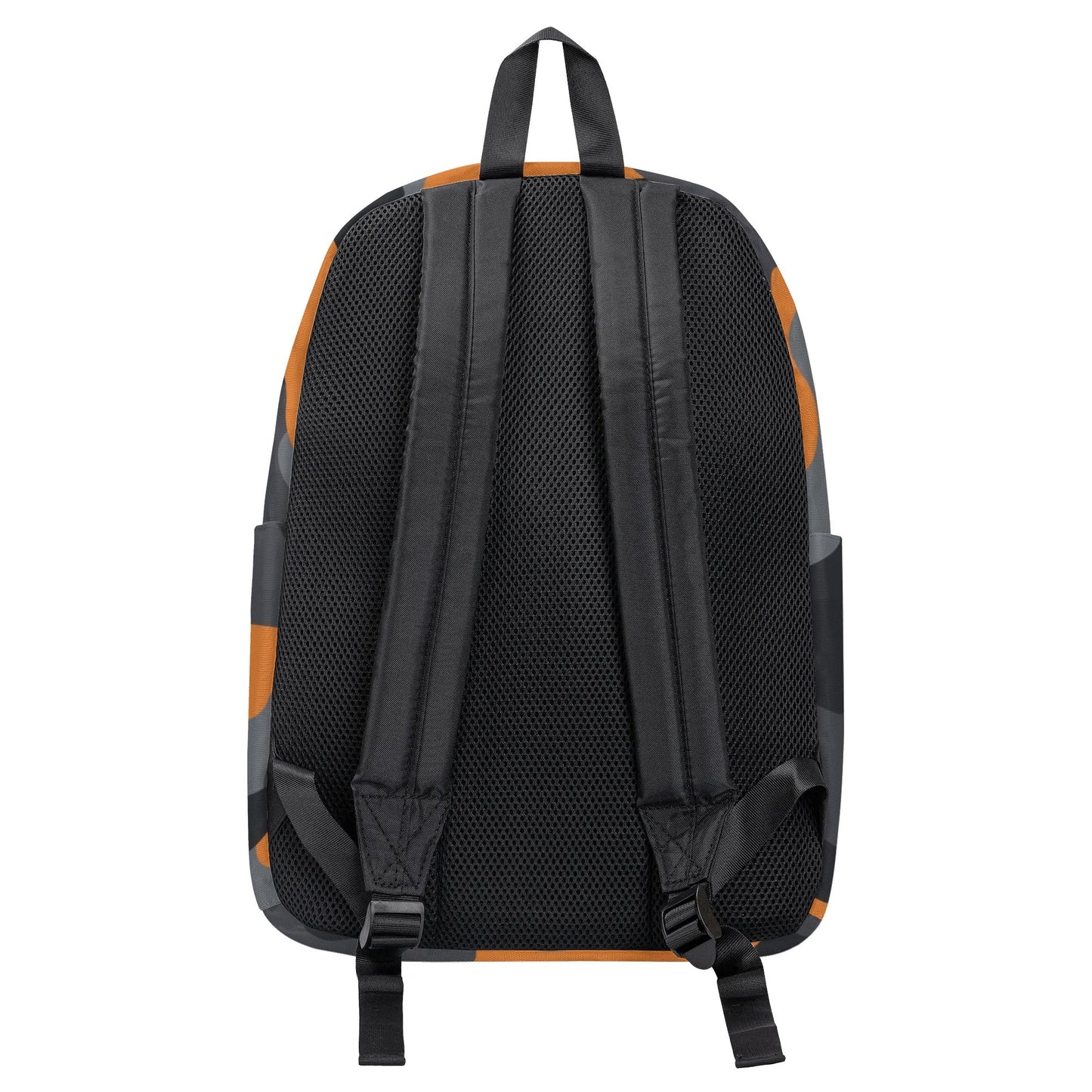 Camo Backpack | Orange, Gray & Black Camouflage