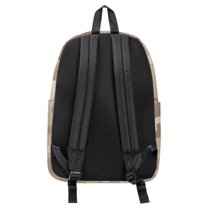 Camo Backpack | Desert Brown Camouflage