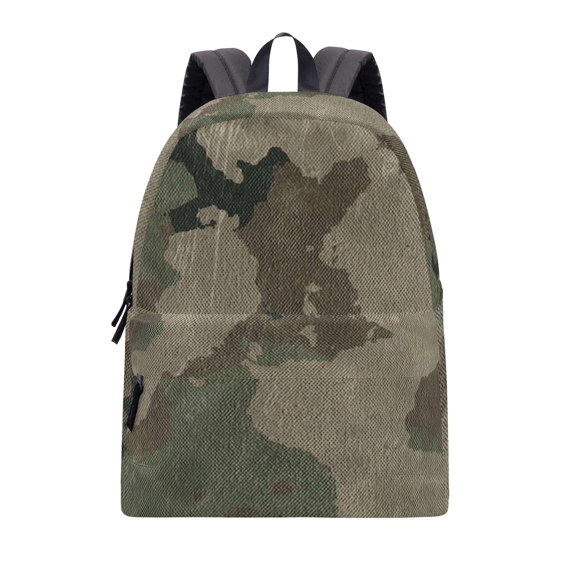 Camo Backpack | Dirty Old Brown Camouflage