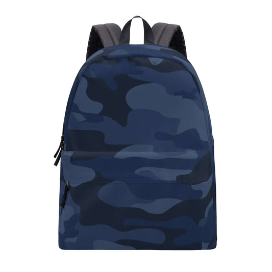 Camo Backpack | Deep Blue Camouflage